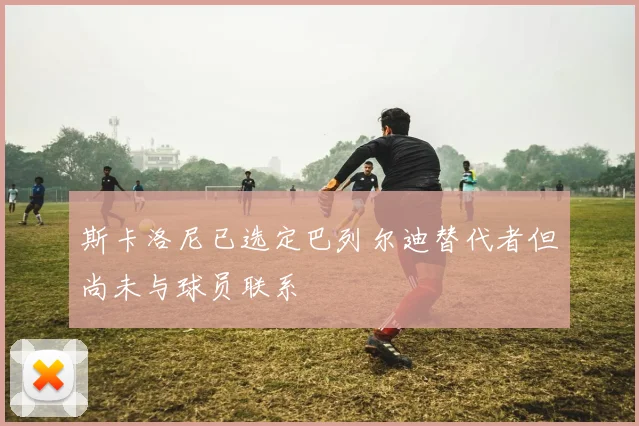 斯卡洛尼已选定巴列尔迪替代者但尚未与球员联系